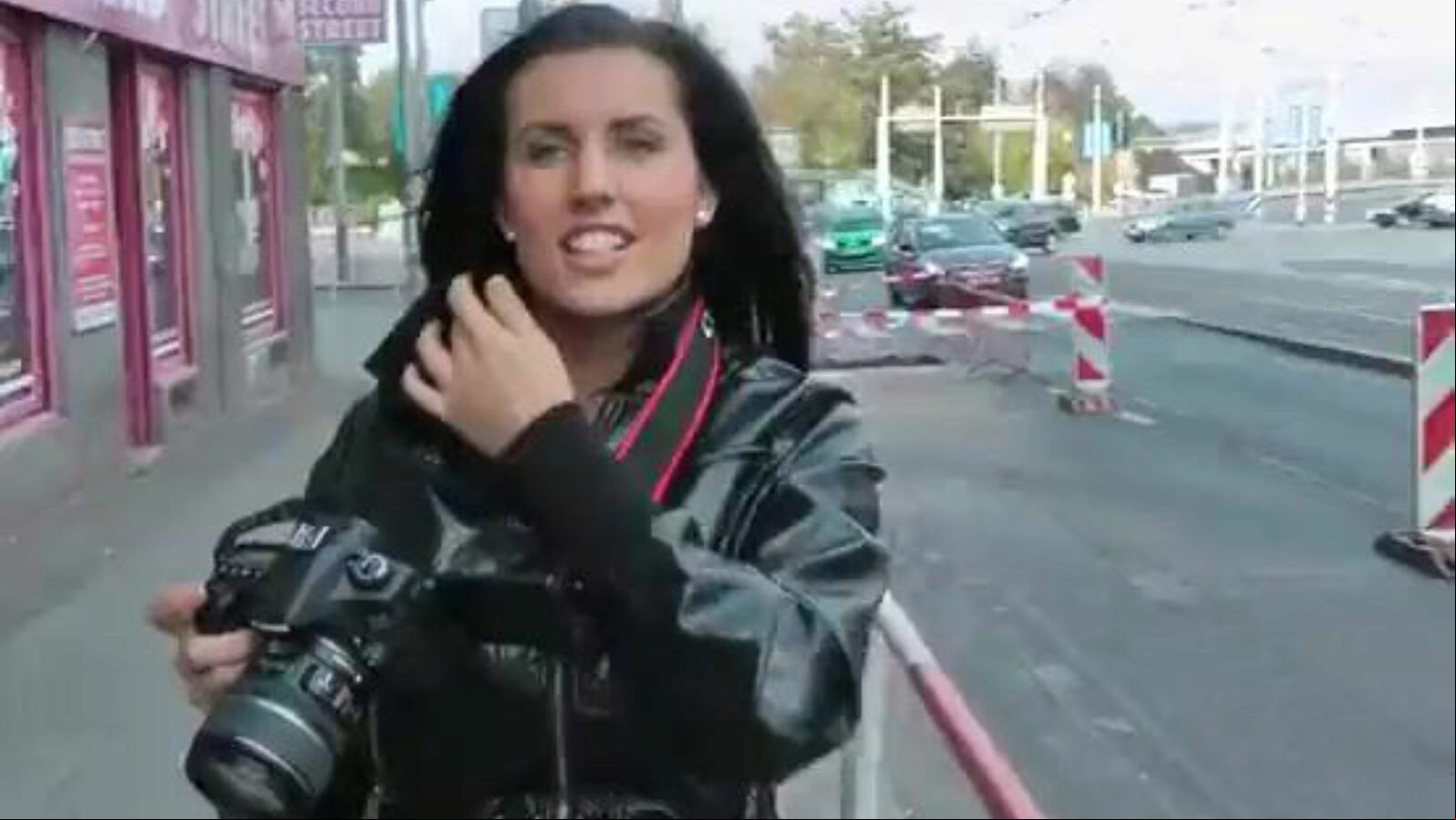 Hawt real beauty in outdoor fucking